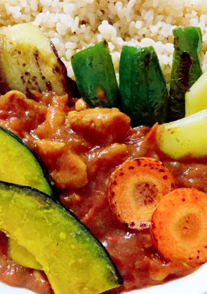 採れたてトマトの無水カレー-レシピのメイン写真