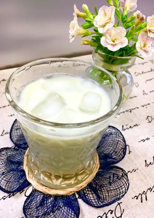 ☆喉ごしスッキリ！アイス緑茶オーレ☆-レシピのメイン写真