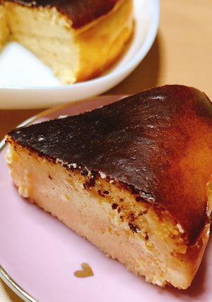 材料3つ＊簡単＊ベイクドチーズケーキ-レシピのメイン写真