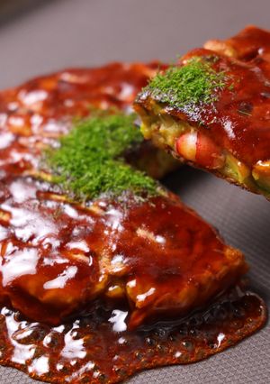 海老とアボカドのお好み焼き-レシピのメイン写真