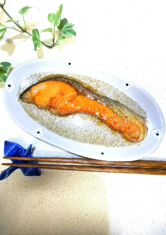 塩鮭の照り焼き。:*:★-レシピのメイン写真