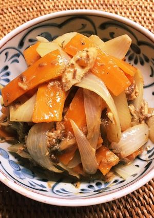 水煮サバ缶の炒め煮-レシピのメイン写真