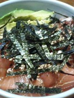 マグロの漬け丼♪-レシピのメイン写真