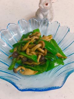 ピーマンとしめじ炒め お好きな野菜で-レシピのメイン写真