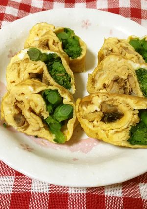花の鯛茶漬けで簡単！卵焼き（よか魚）-レシピのメイン写真
