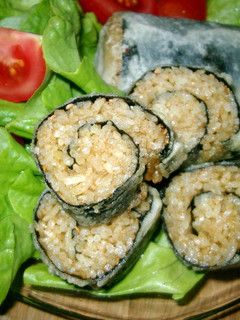 レンジで簡単!ひとくちカレー海苔巻き-レシピのメイン写真