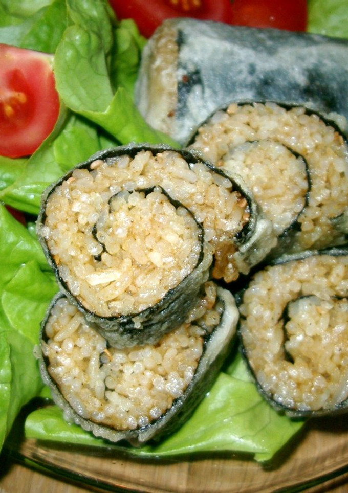 レンジで簡単！ひとくちカレー海苔巻き-レシピのメイン写真