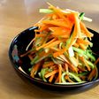 キュウリとにんじんのさっぱりレモンサラダ
