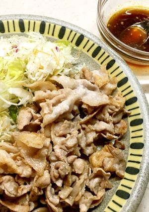 泡盛に合う、豚バラ肉炒め＆野菜たっぷり-レシピのメイン写真