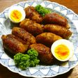 肉巻きおにぎり人参ライス ケチャソース味
