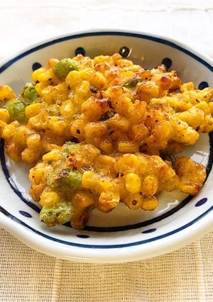 とうもろこしと枝豆の揚げ焼き-レシピのメイン写真
