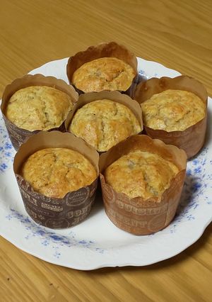 簡単♪バナナカップケーキ-レシピのメイン写真