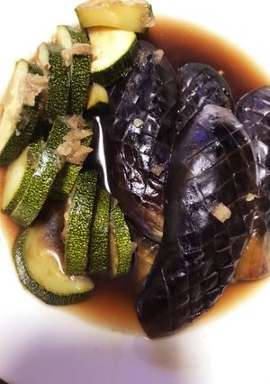 ナスとズッキーニの煮浸し-レシピのメイン写真