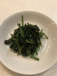 ほうれん草の胡麻和え-レシピのメイン写真