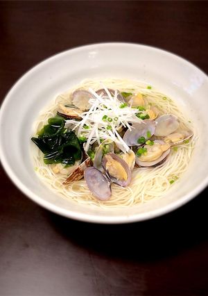 あさり素麺-レシピのメイン写真