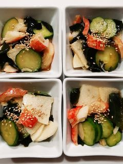 長芋とワカメの和え物-レシピのメイン写真