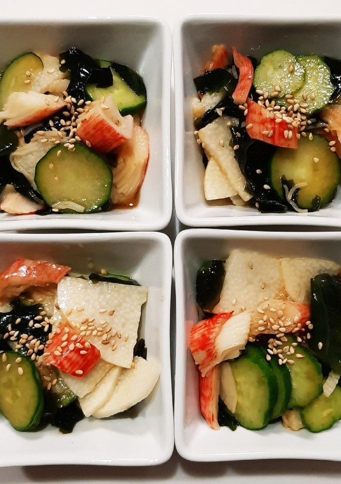 長芋とワカメの和え物-レシピのメイン写真