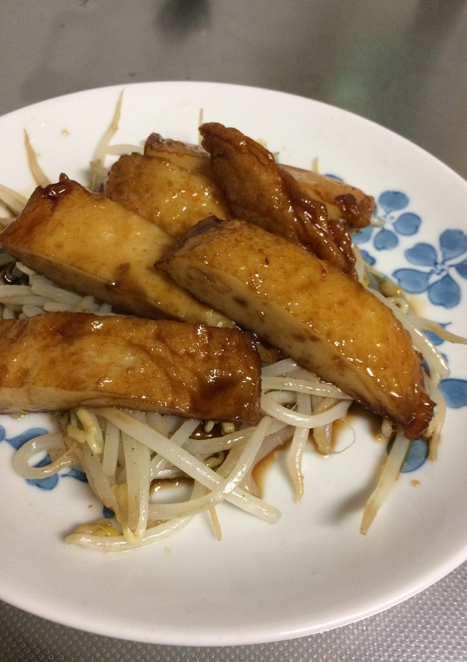 さつま揚げの照り焼き-レシピのメイン写真