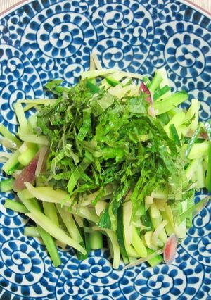 胡瓜のシャキシャキ炒め-レシピのメイン写真