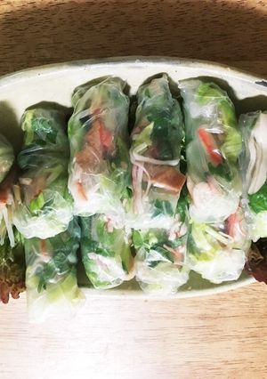 野菜たっぷり生春巻き-レシピのメイン写真