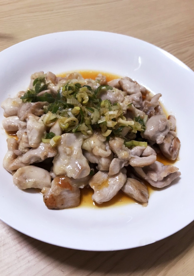 鶏むね肉の生姜ねぎだれ唐揚げ-レシピのメイン写真