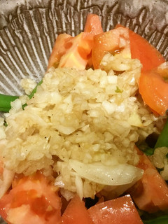 玉ねぎドレッシングのトマトインゲンサラダ-レシピのメイン写真