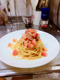 トマトと生ハムの冷製パスタ 簡単-レシピのメイン写真
