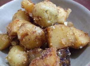 新ジャガとこんにゃくのコロコロオカカ煮-レシピのメイン写真