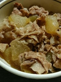 冬瓜と豚バラ肉の煮物-レシピのメイン写真