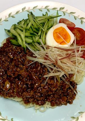 簡単美味しいジャージャー麺♪-レシピのメイン写真