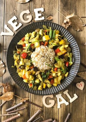 夏野菜のマスタードVegeカレー-レシピのメイン写真