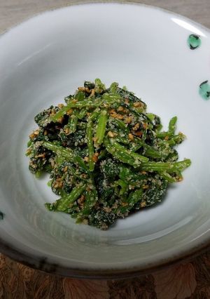 青菜の胡麻よごし-レシピのメイン写真