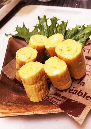 卵1個の細巻きスタイル♡スティック卵焼き-レシピのメイン写真