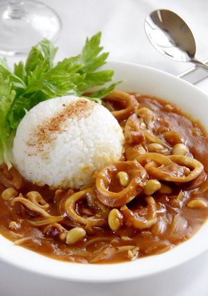 いかとお豆のハヤシライス-レシピのメイン写真