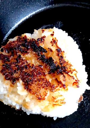 クリームチーズはちみつ味噌漬焼きおにぎり-レシピのメイン写真