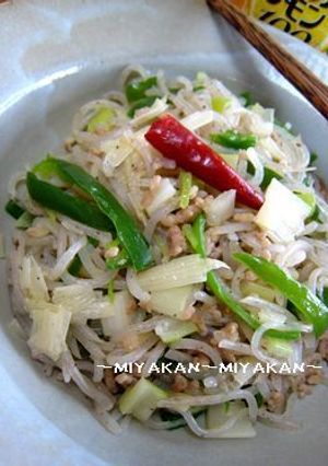 【しらたきダイエット】タイ風炒め-レシピのメイン写真