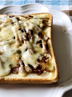 きんぴらトースト-レシピのメイン写真