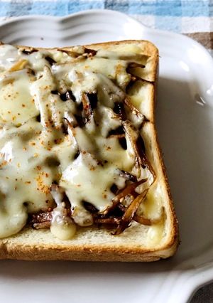 きんぴらトースト-レシピのメイン写真