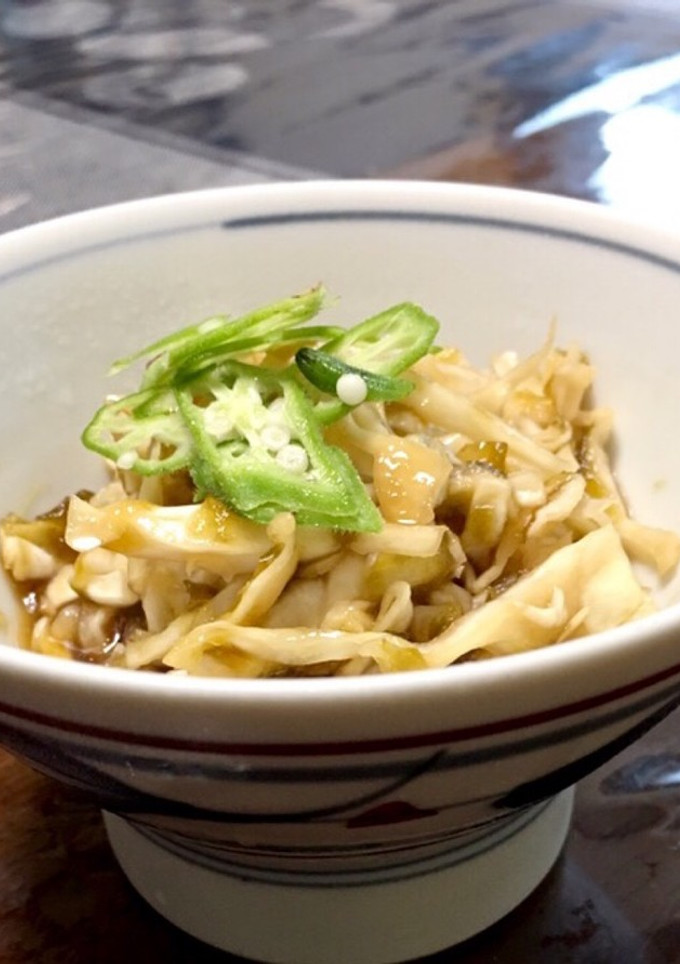 キャベツの海苔の佃煮和え-レシピのメイン写真
