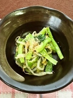 小松菜のごま味噌和え(透析食)-レシピのメイン写真