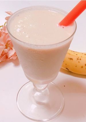 メロンとバナナのスムージー-レシピのメイン写真