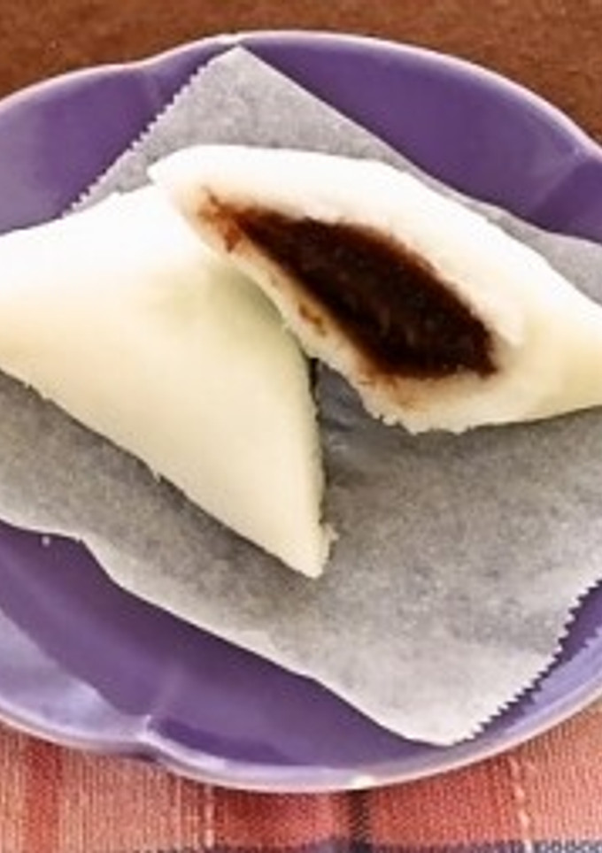 かしわもち風（透析食）-レシピのメイン写真