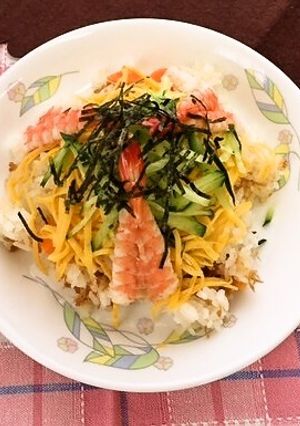 ちらし寿司(透析食)-レシピのメイン写真