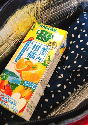 お弁当のお供に紙パック飲料が保冷剤-レシピのメイン写真