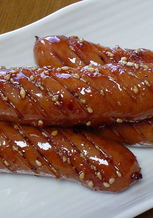 ピリ辛ウインナー焼き☆ごま七味だれ-レシピのメイン写真