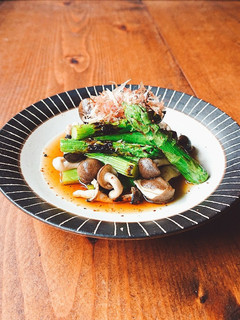 アスパラとしめじの焼きお浸し❤️-レシピのメイン写真