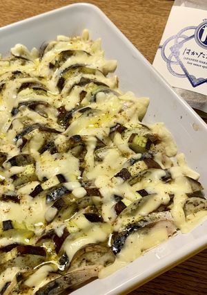 はかたスパイス×鯖とナスのチーズ焼き-レシピのメイン写真