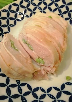 枝豆の鶏ハム-レシピのメイン写真
