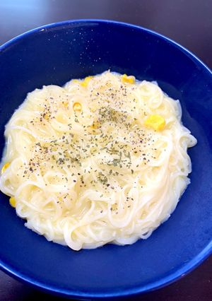 簡単コーンそうめん-レシピのメイン写真