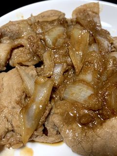 生姜焼き(甘め)-レシピのメイン写真